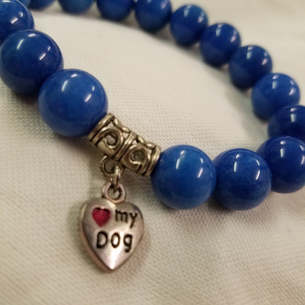Nwot Love my dog stretchy bracelet - Picture 1 of 4
